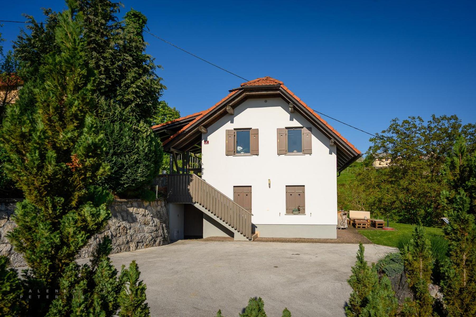 Vineyard Cottage Klemencic Novo Mesto Eksteriør bilde