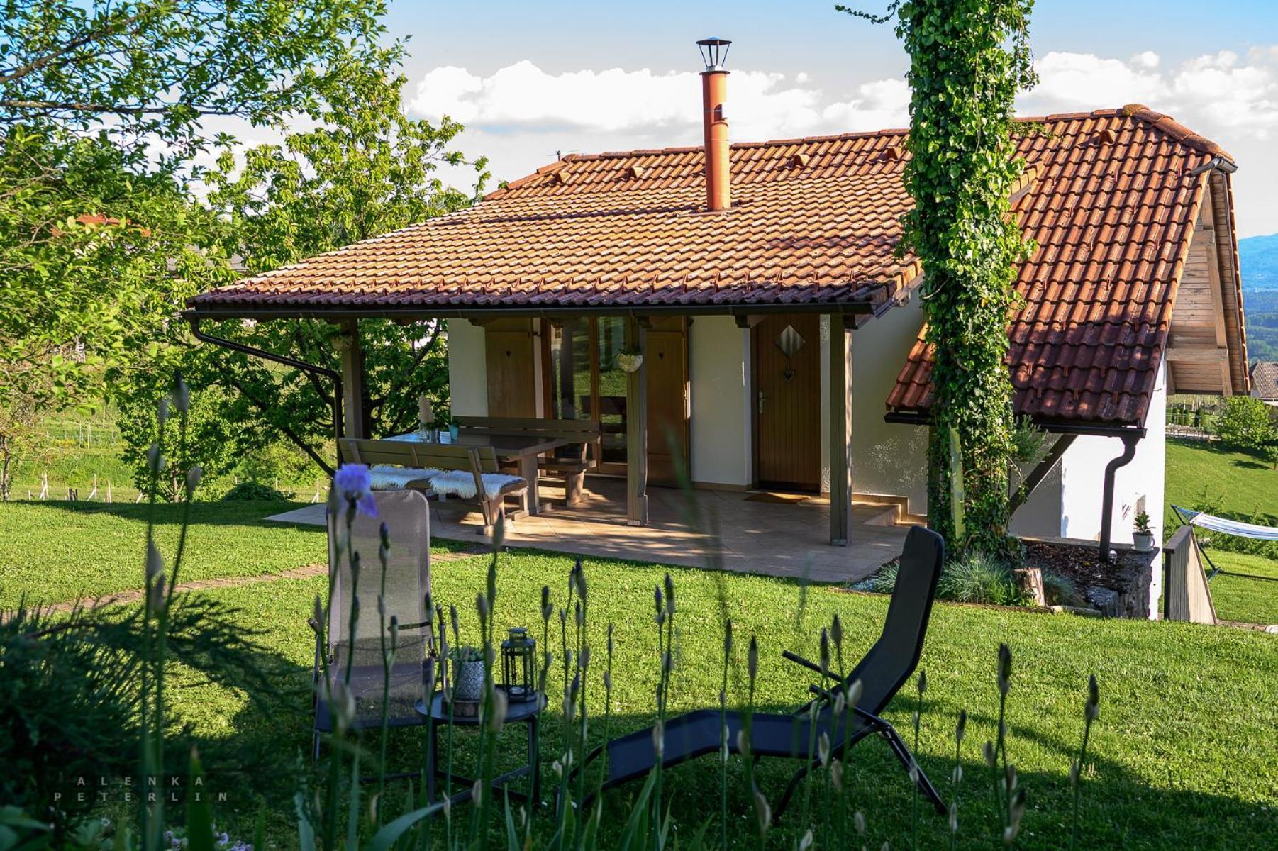 Vineyard Cottage Klemencic Novo Mesto Eksteriør bilde